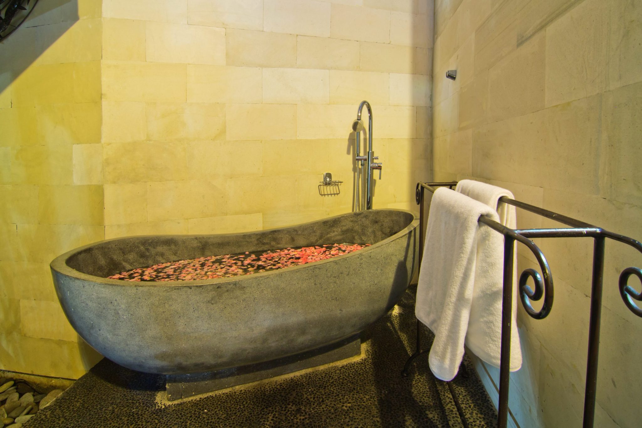 bathroom of Ubud Bali rental home