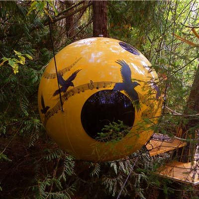 Free Spirit Spheres — Vancouver Island, Canada